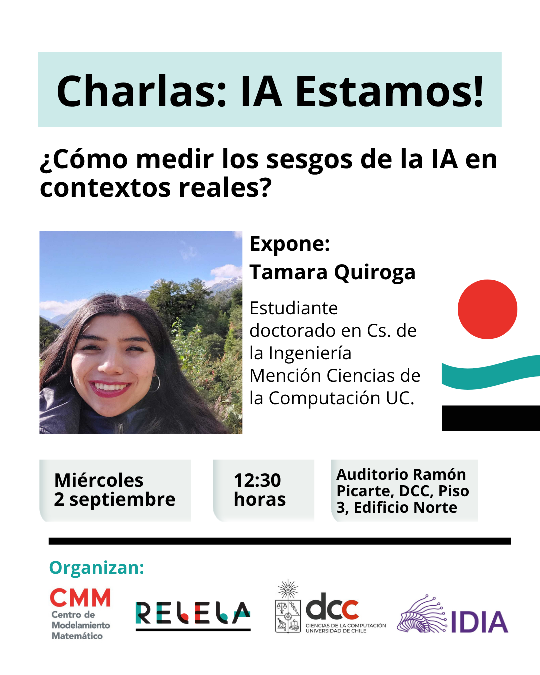 Afiche: Tamara Quiroga